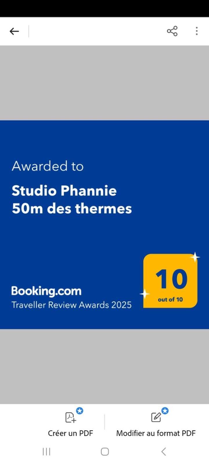Studio Phannie Renove 50M Cures Amélie-les-Bains-Palalda Exterior foto